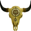 Painted Buffalo Skull: Art for Sale