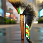 26’’ Porcupine Roach Hair, extra long hair and an extra row. Black is always a sharp color.